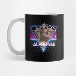 Alphonse Elric Retro 80's Triangle Fullmetal Alchemist Mug